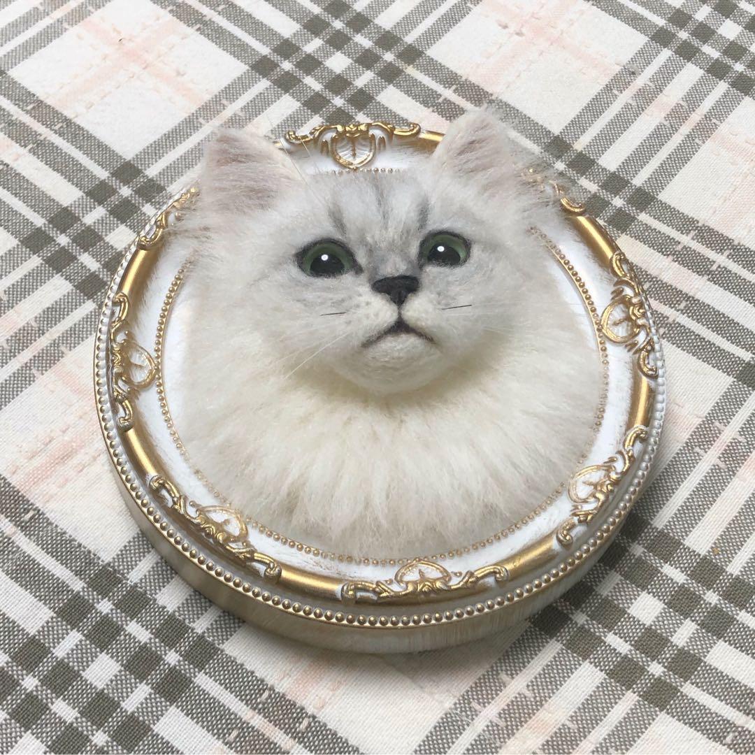 羊毛フェルト 猫 ハンドメイド はな ❦❀プロフお読み下さい❀
