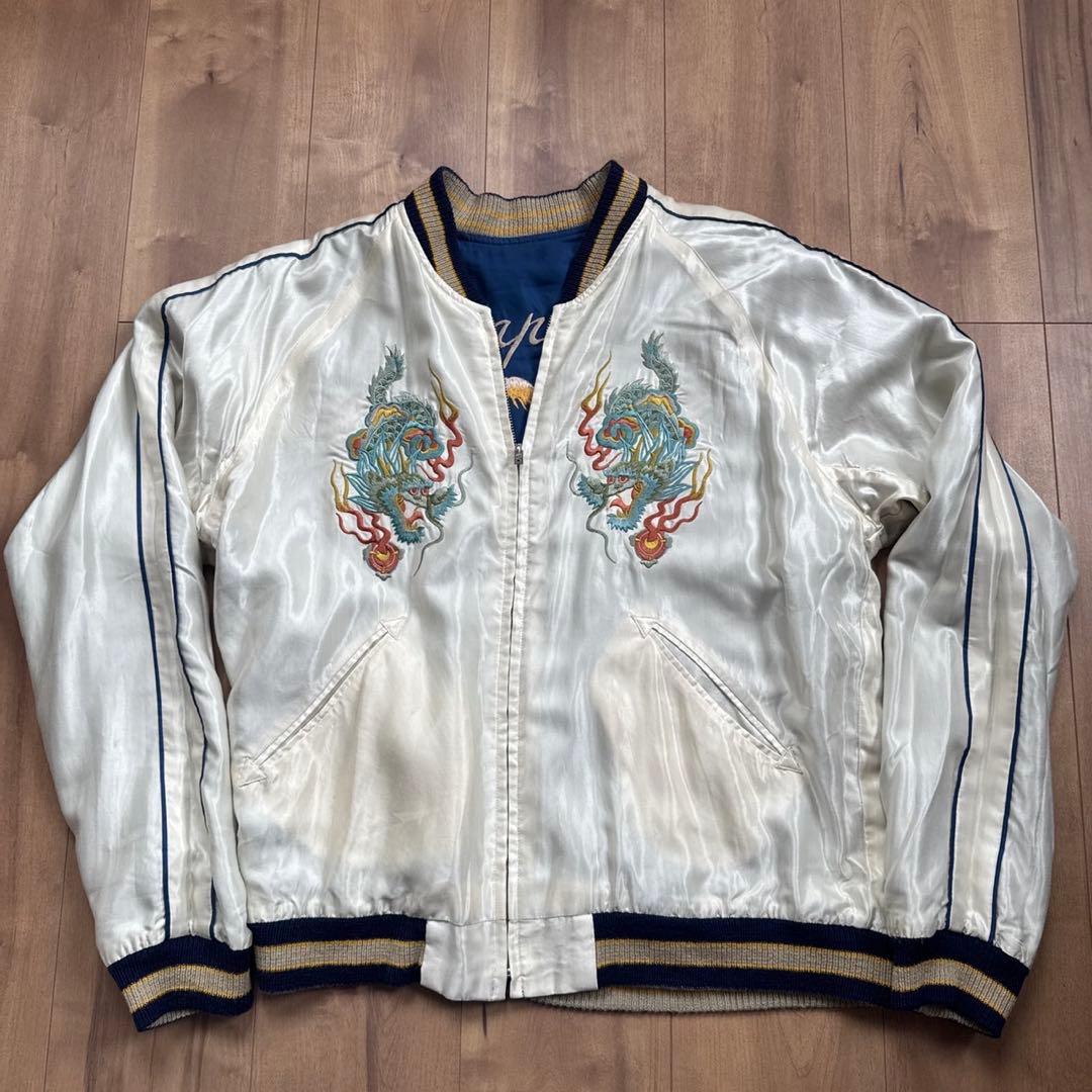 Hide テーラー 東洋 スカジャン 青鷹