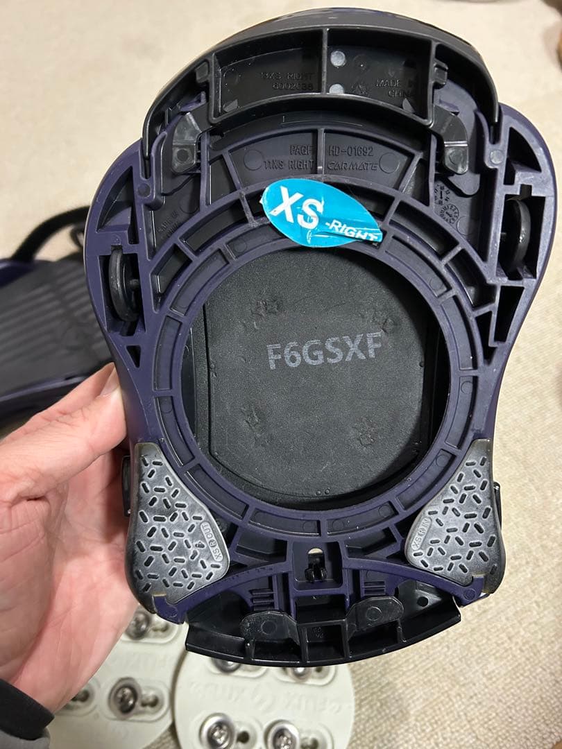 FLUX GS X ビンディング ブラック/フラワー