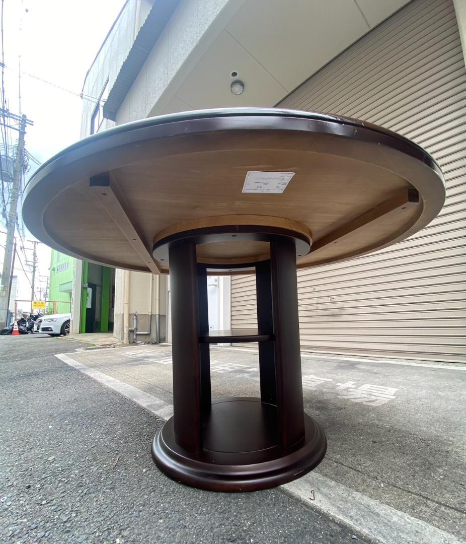 A569♠️エルガダイニングテーブル 径120cm 高70cm ラウンドテーブル