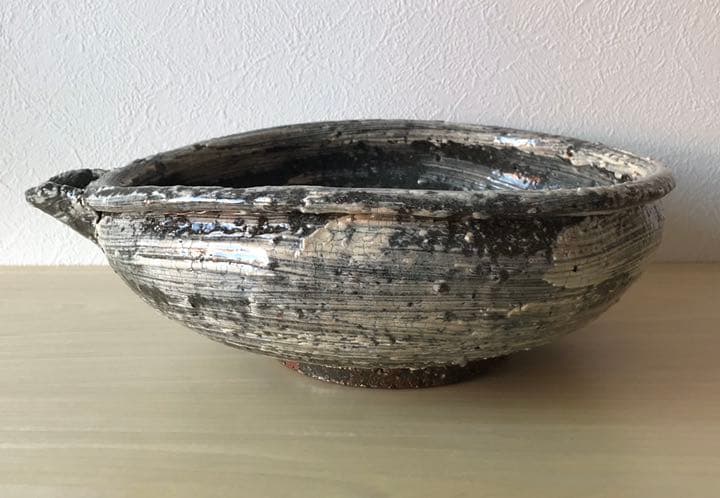 中川自然坊　刷毛目　片口大鉢