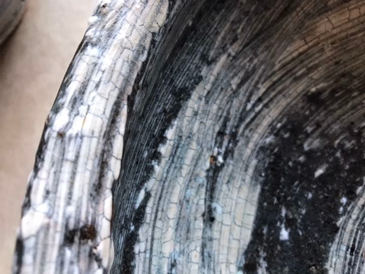 中川自然坊　刷毛目　片口大鉢