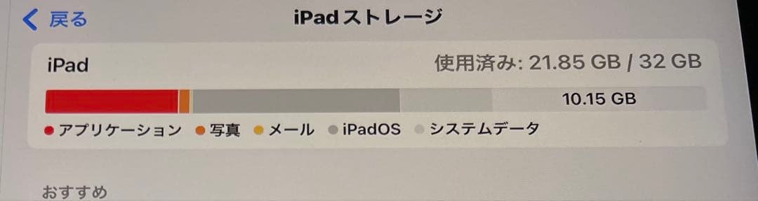 Apple iPad 第7世代10.2インチ スペースグレー 32GB [美品]