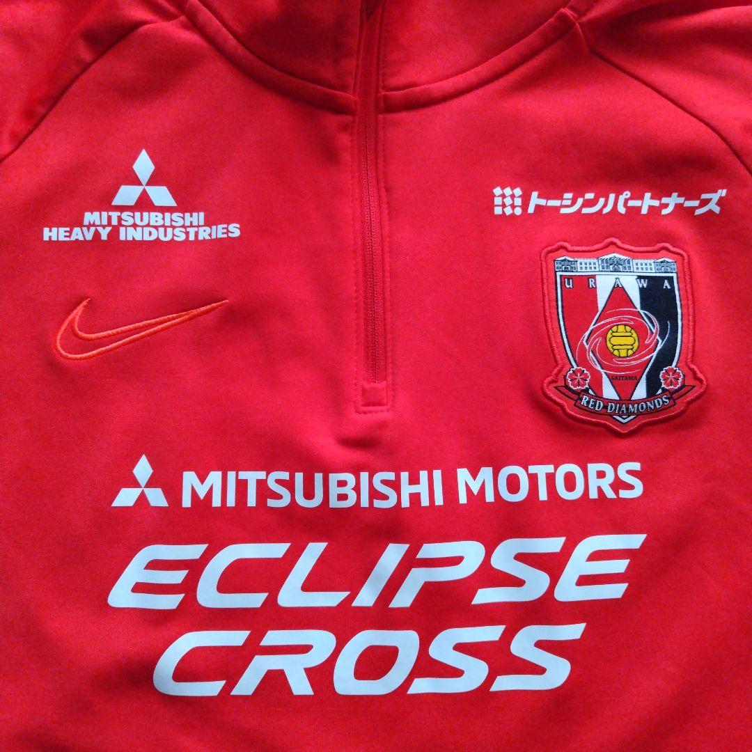 2020浦和レッズ選手支給　ハーフジップジャージ　L