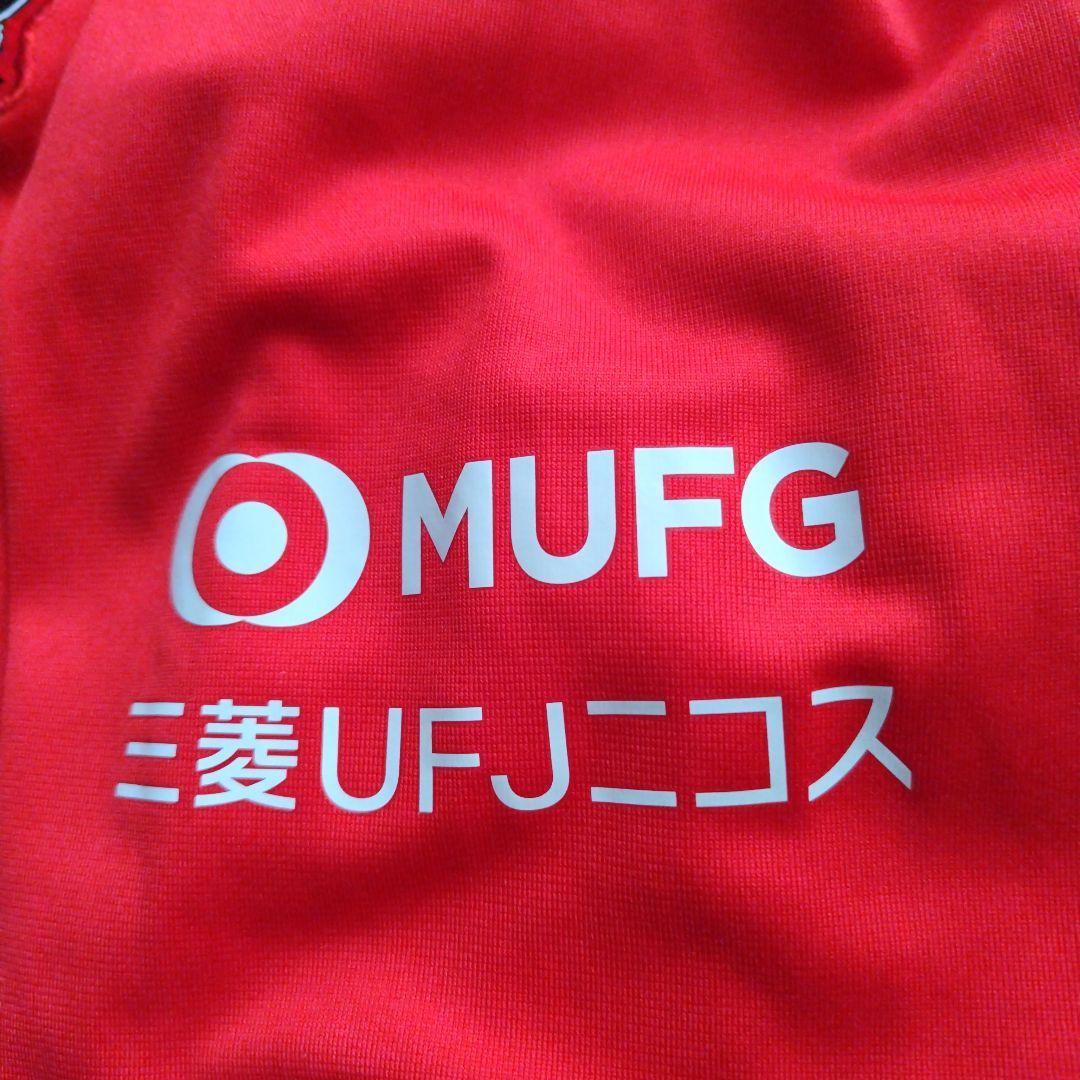 2020浦和レッズ選手支給　ハーフジップジャージ　L