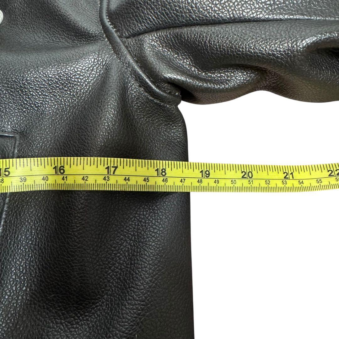 ヘルキャットパンクス ダブル L ライダースジャケット ロンジャン 本革 レザー