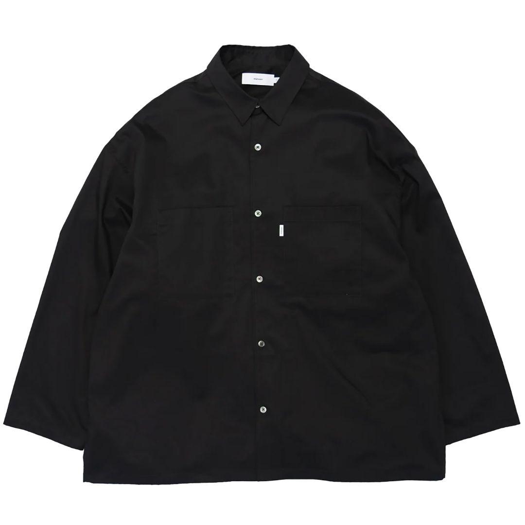 グラフペーパー SOLOTEX TWILL OVERSIZED BOXSHIRT
