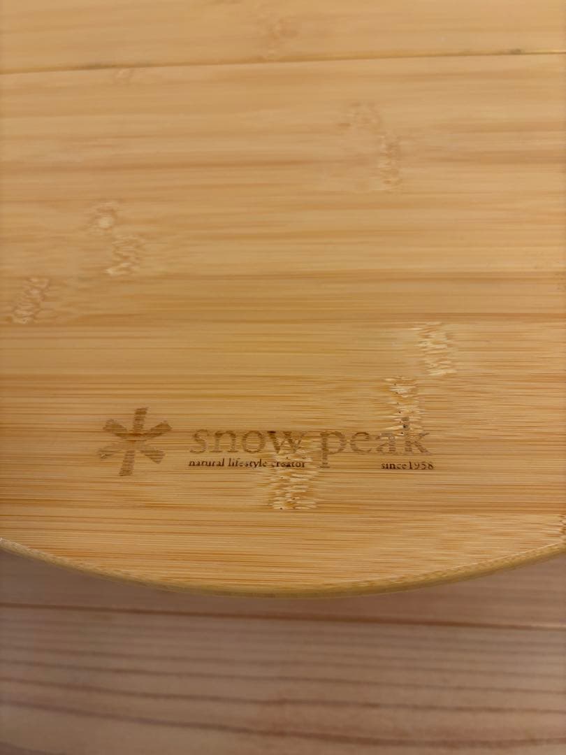  peak ワンアクション　ちゃぶ台　竹　s