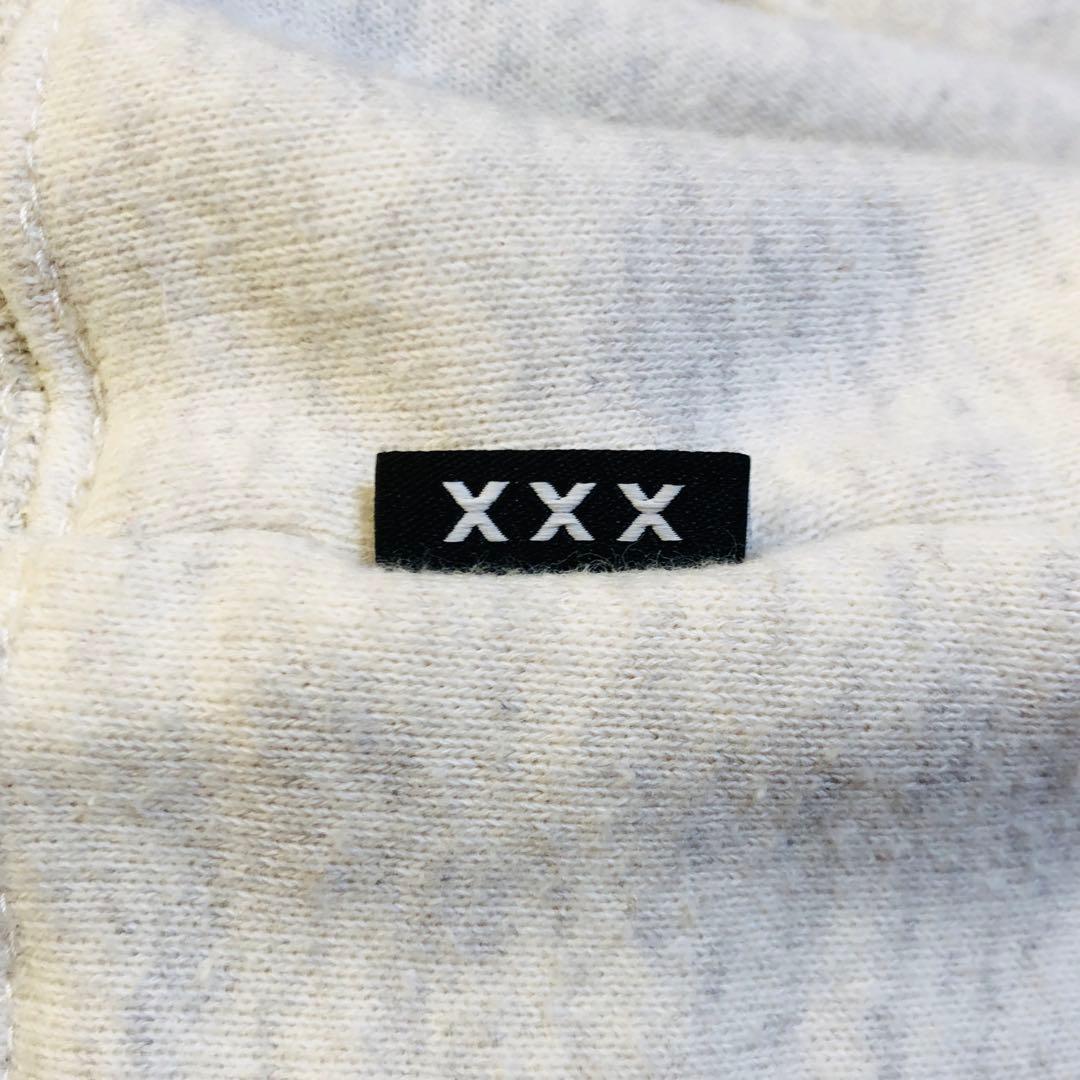 【人気XLサイズ】ゴッドセレクション ロゴワッペン スモールボックスロゴパーカー