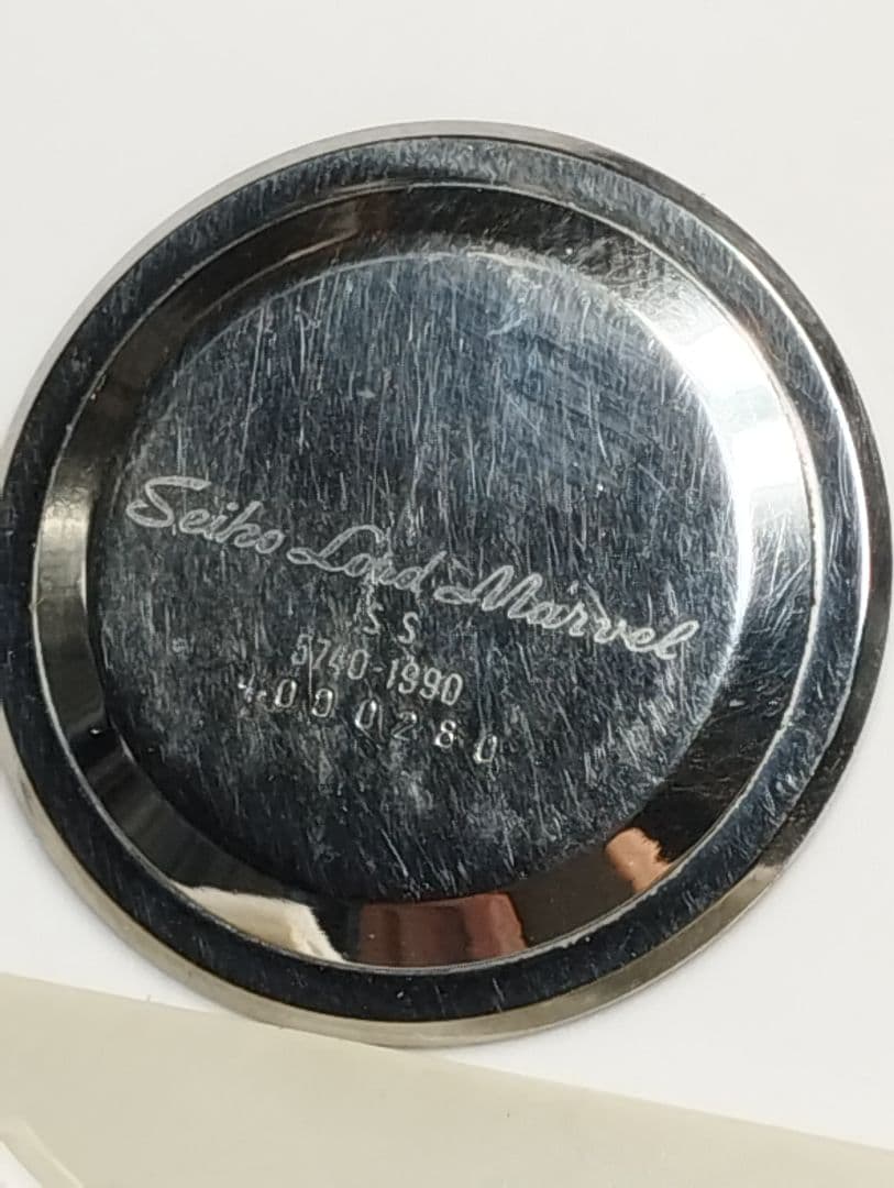 【昭和国産腕時計】 セイコーロードマーベル　23石　秒針規正付き　OH済み