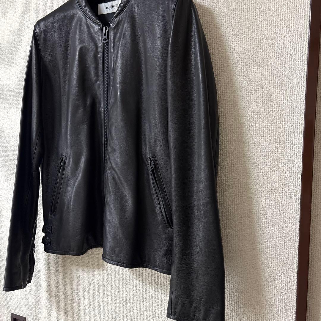 HL HEDDIE LOVUシングルライダースジャケット 黒