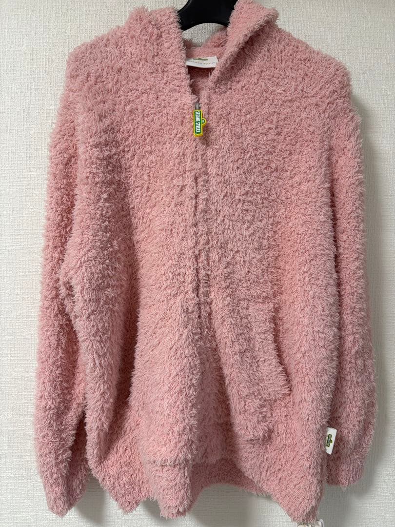 gelato pique×SESAME STREET パーカー ピンク タグ付き