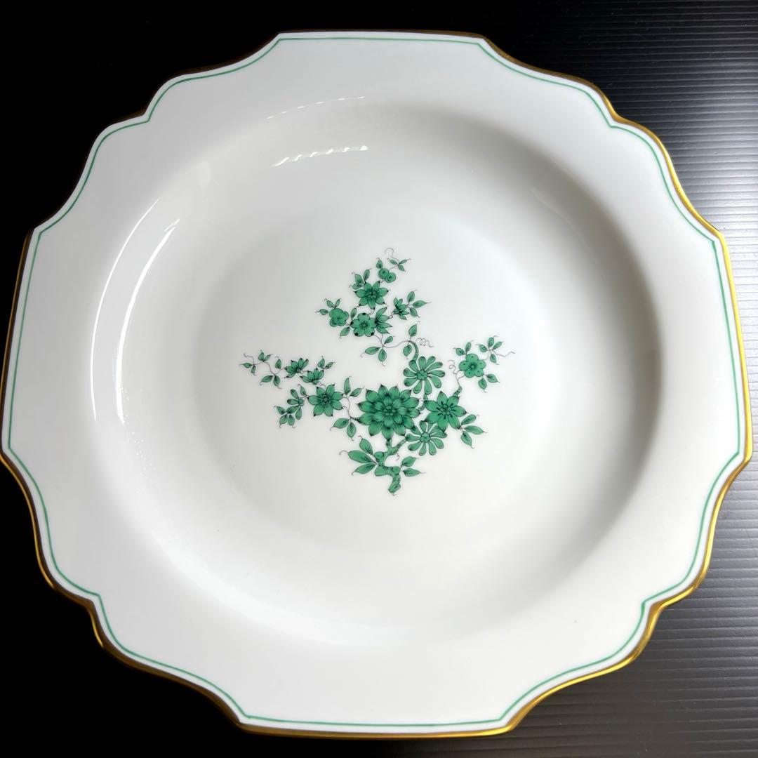 アウガルテン　プリンスオイゲンプレートA 幅約24.5㎝　東Y7-1113☆1F