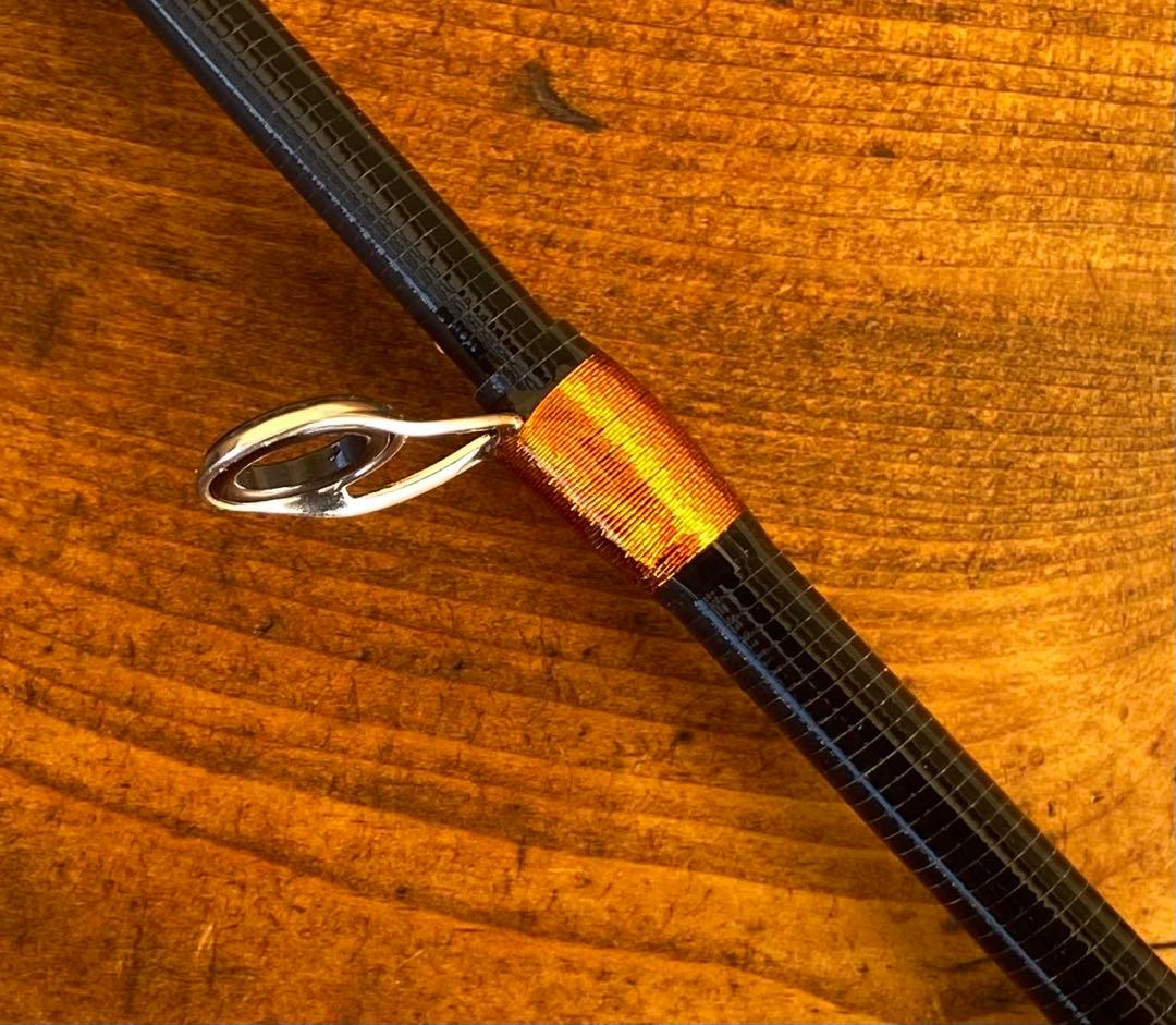 トラウトロッド　4ft9inch ウッドグリップ　ベイトテレスコロッド　渓流釣り