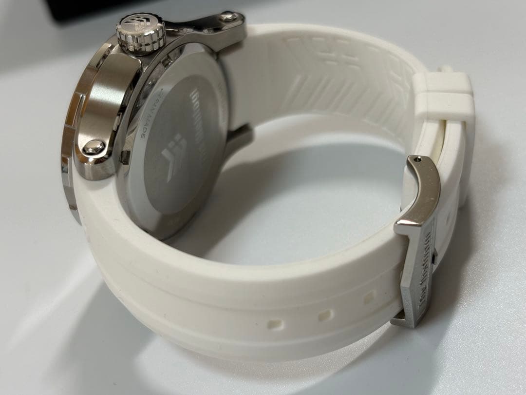 【極美品】The Nishiogi ニシオギ ステンレススチール ホワイトラバー