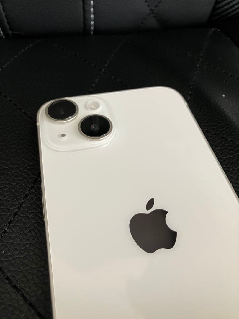 極美品 iPhone14 128GB SIMフリー ホワイト スターライト