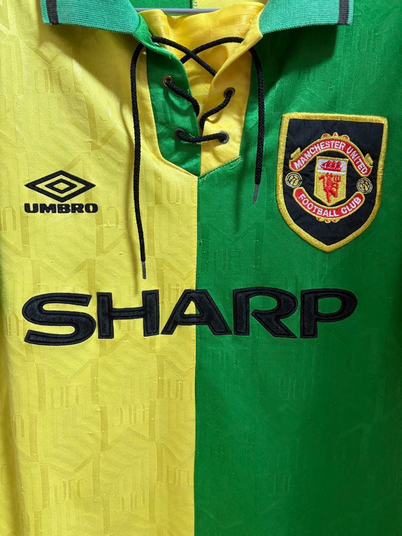 【正規品】マンチェスターユナイテッド 92-93 3rdユニフォーム カントナ