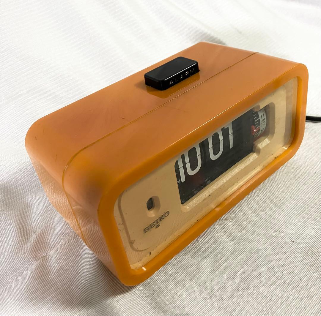 【昭和レトロ 70s】 SEIKO　パタパタ時計　DP666T 置き時計