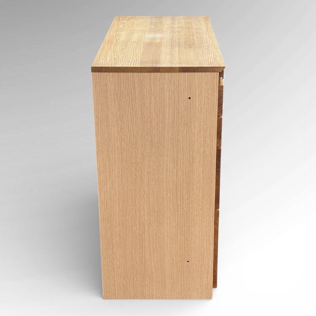 【美品】モモナチュラル HORM ホルム オーク材 キッチンボード 北欧風