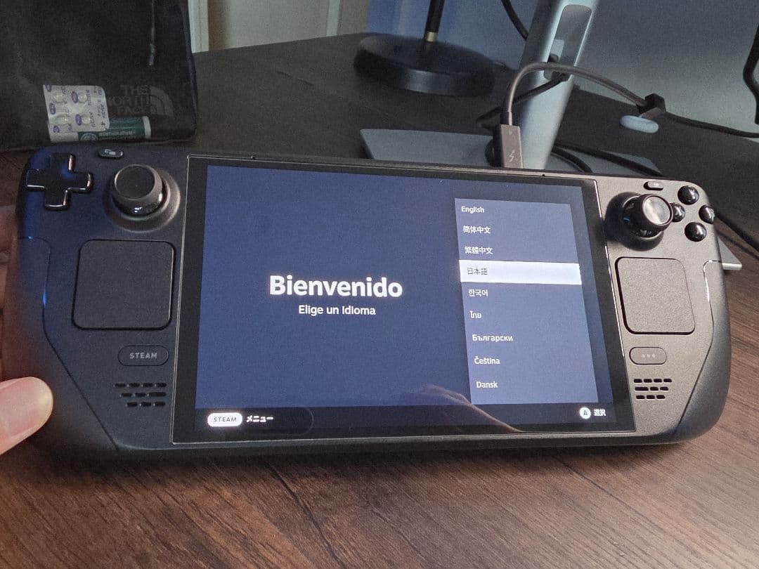 【美品】Steam Deck 512GB OLED フィルム、ケースセット