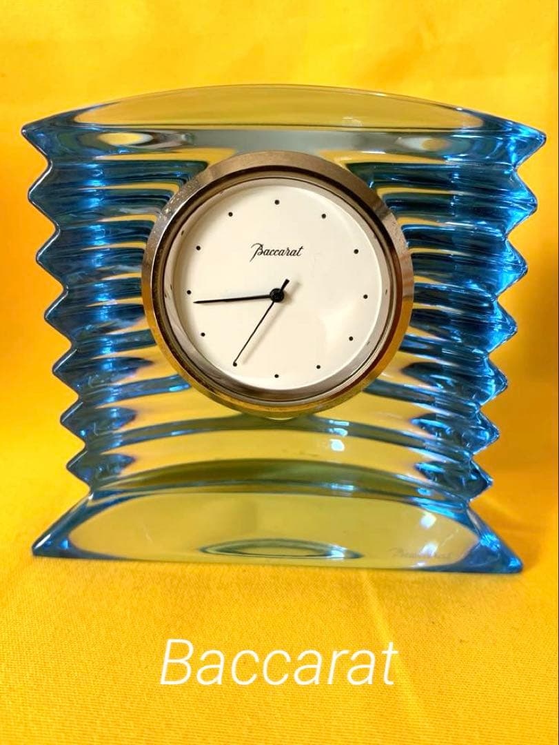 ✨Baccarat バカラ・クリスタルsky blue✨ごめんなさい価格