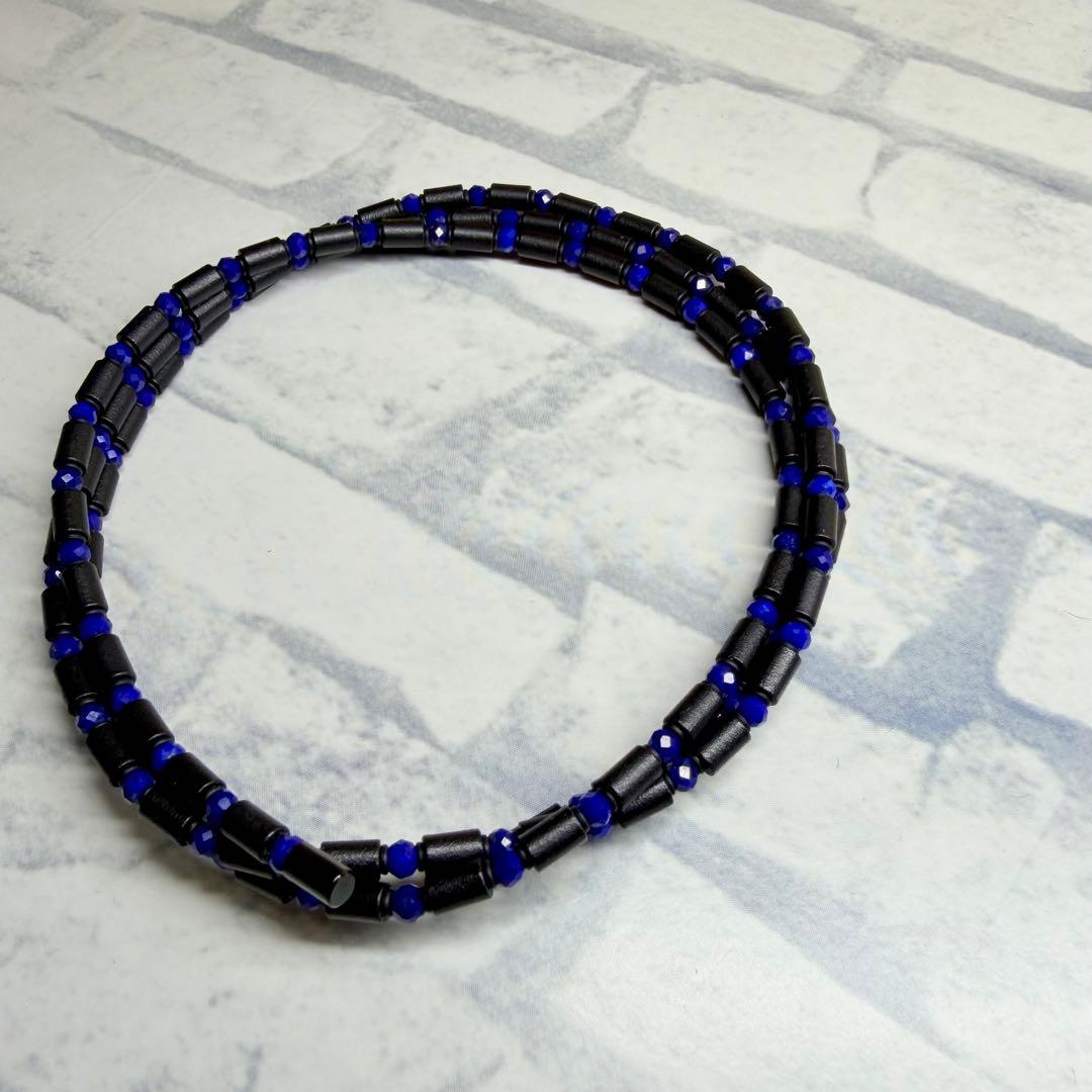 【極美品】コアフォースループ ラピスラズリ CFL70 ブレスレット ブルー