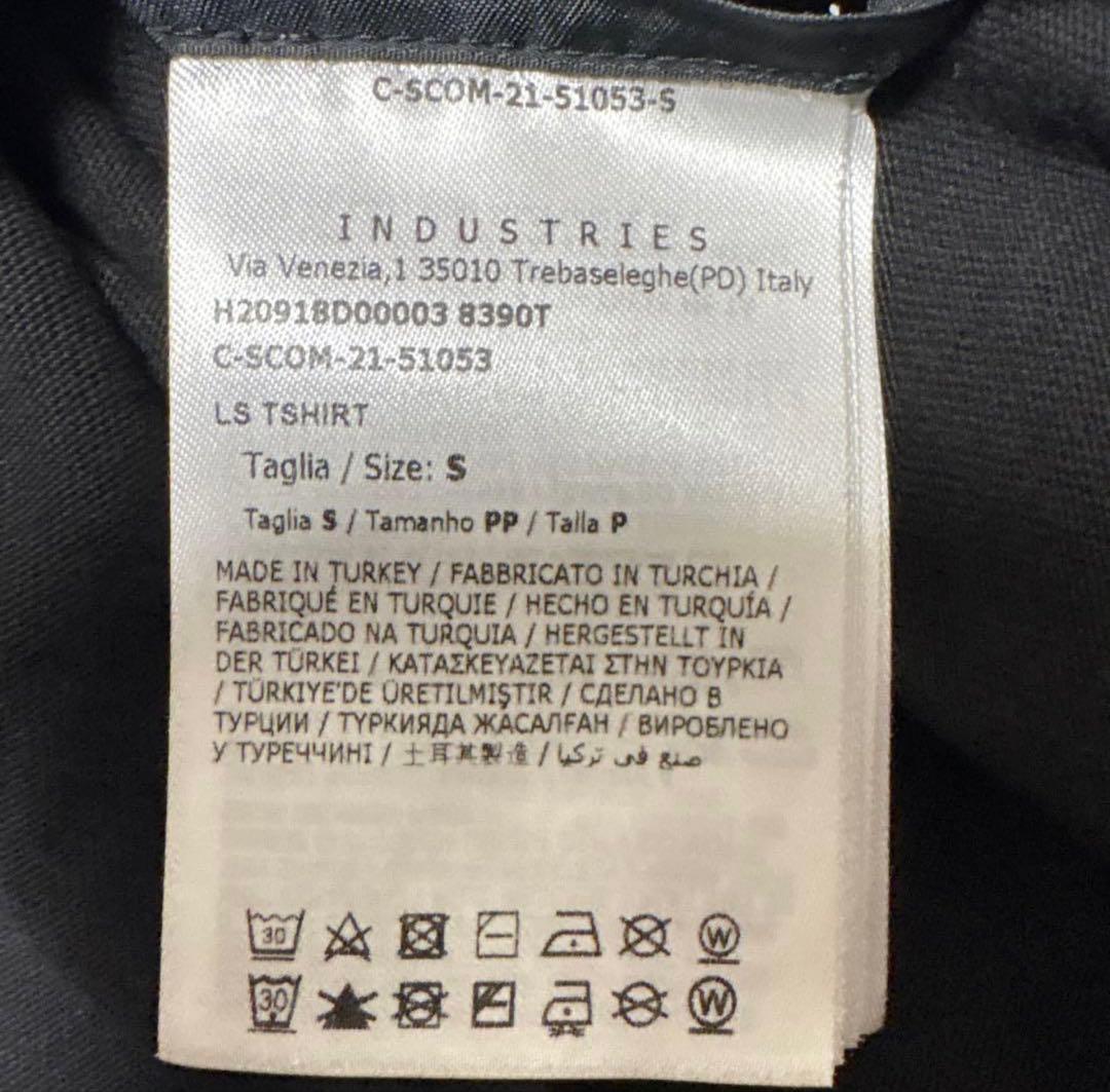 確実正規品MONCLER モンクレール ロングTシャツ 黒