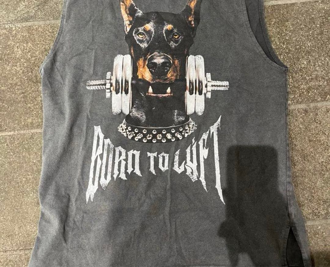 BORN TO LIFT ドーベルマン タンクトップSサイズ即完売