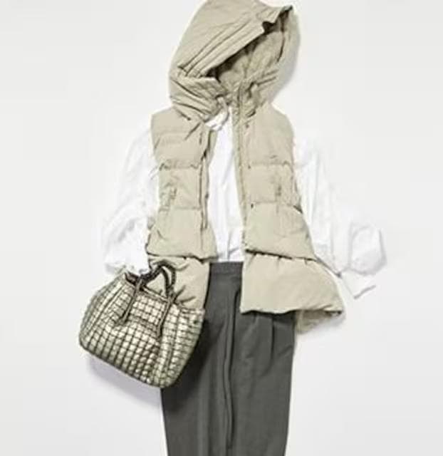 Designaera＊新品未使用タグ付き ダウンベスト＊31900円＊ペプラム