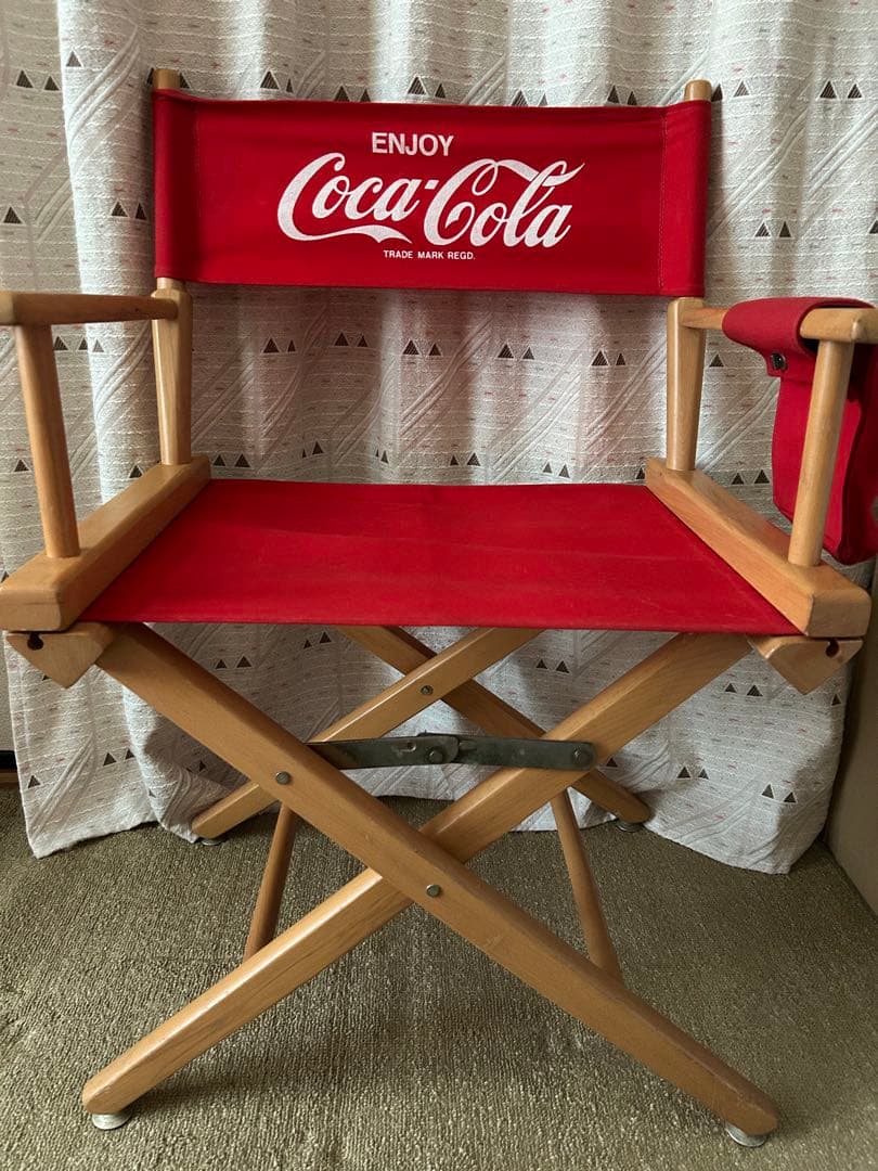 コカコーラ　イス　ディレクターチェア