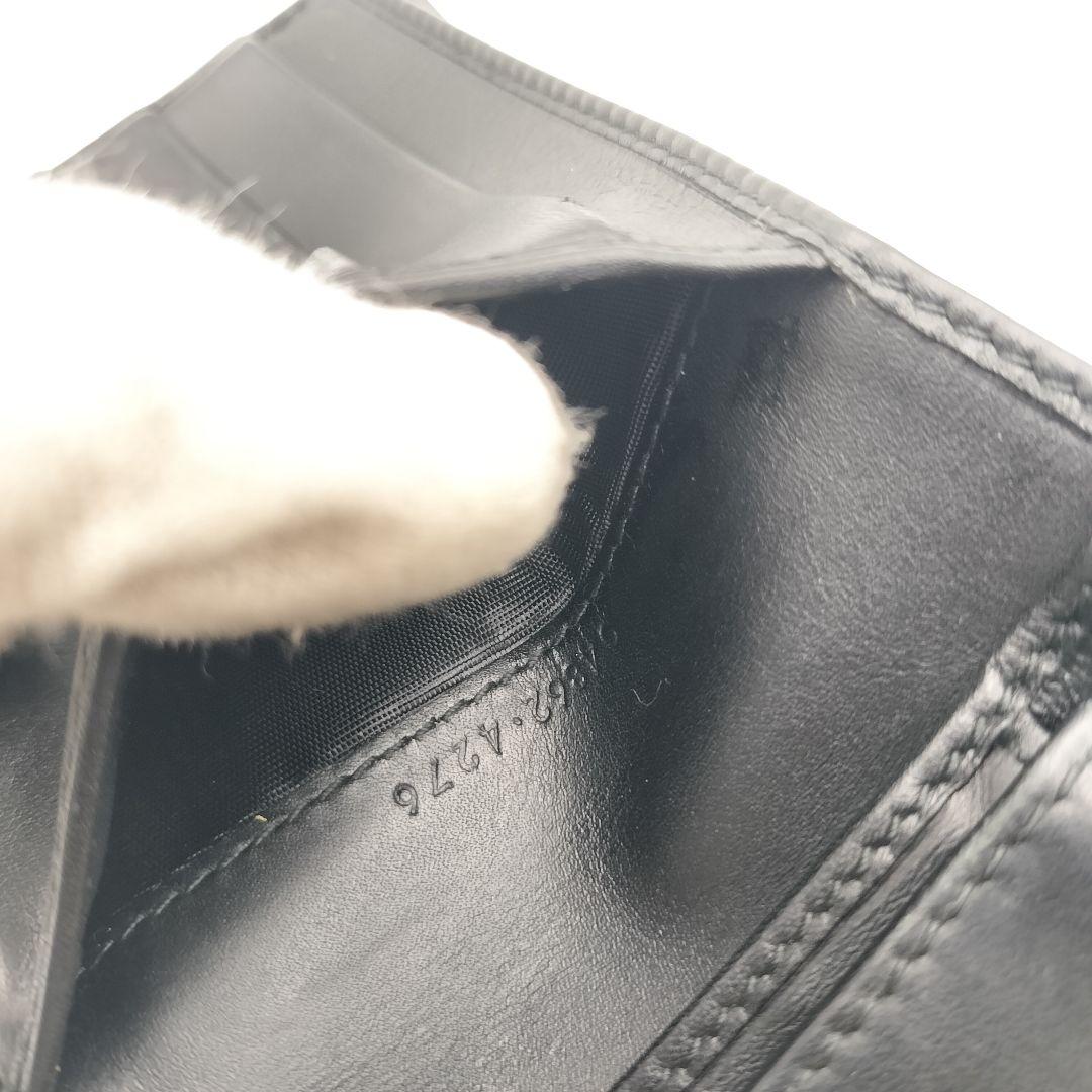 ◎グッチ　折財布　財布　ウォレット　GGキャンバス　ブラック