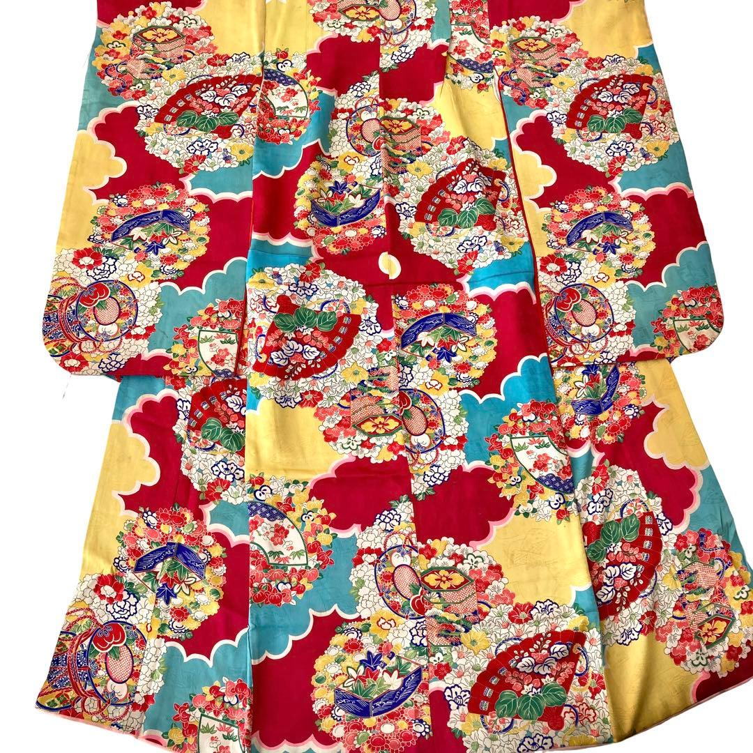 アンティーク　女の子　子供着物　NO1