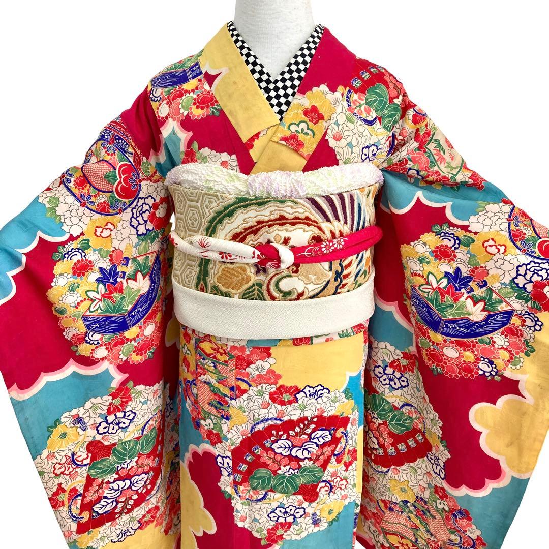 アンティーク　女の子　子供着物　NO1