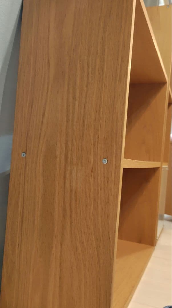 無印スタッキングシェルフ・ワイド・２段・オーク材