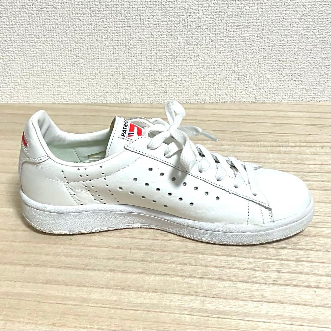 ほぼ新品 PATRICK ケベック QUEBEC WHT 日本製 ホワイト 24