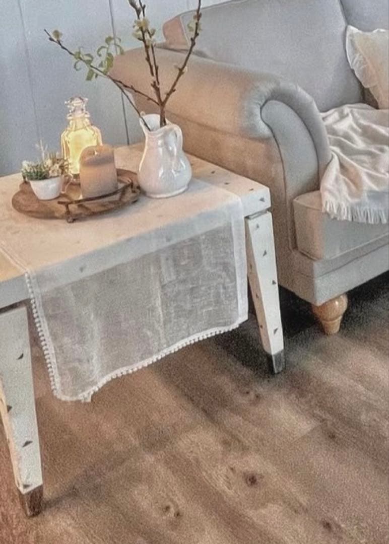 「安心のたのメル便」サイドテーブル ローテーブル コーヒーテーブル石目ホワイト