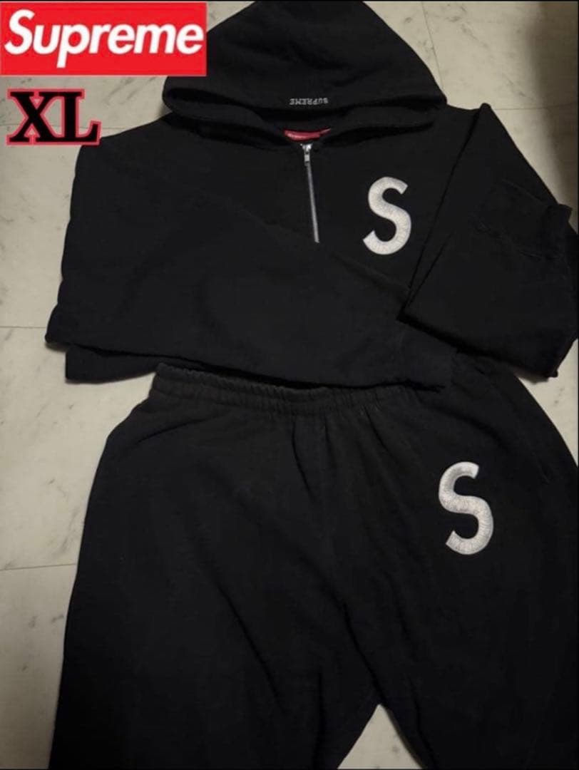 フ*ゥ様 Supreme XL ブラック パーカー なごみ