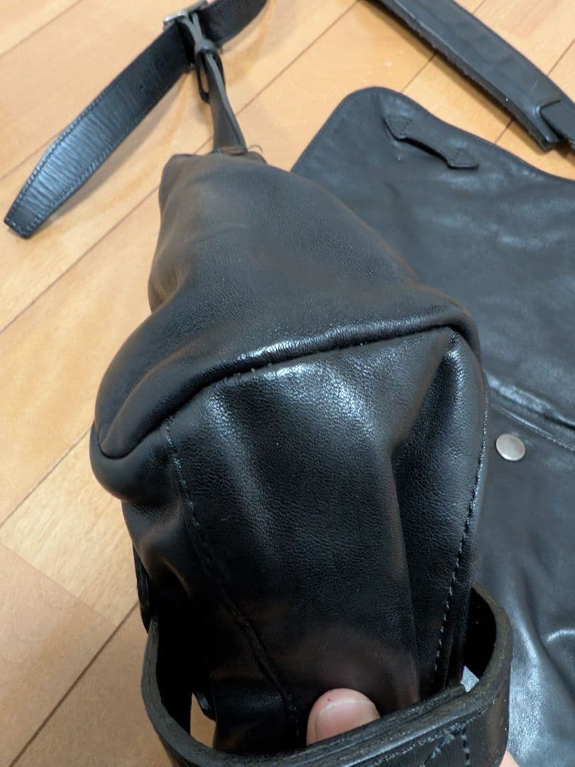 【ヴィトル】POTER　ポーター　レザーメッセンジャーバッグ