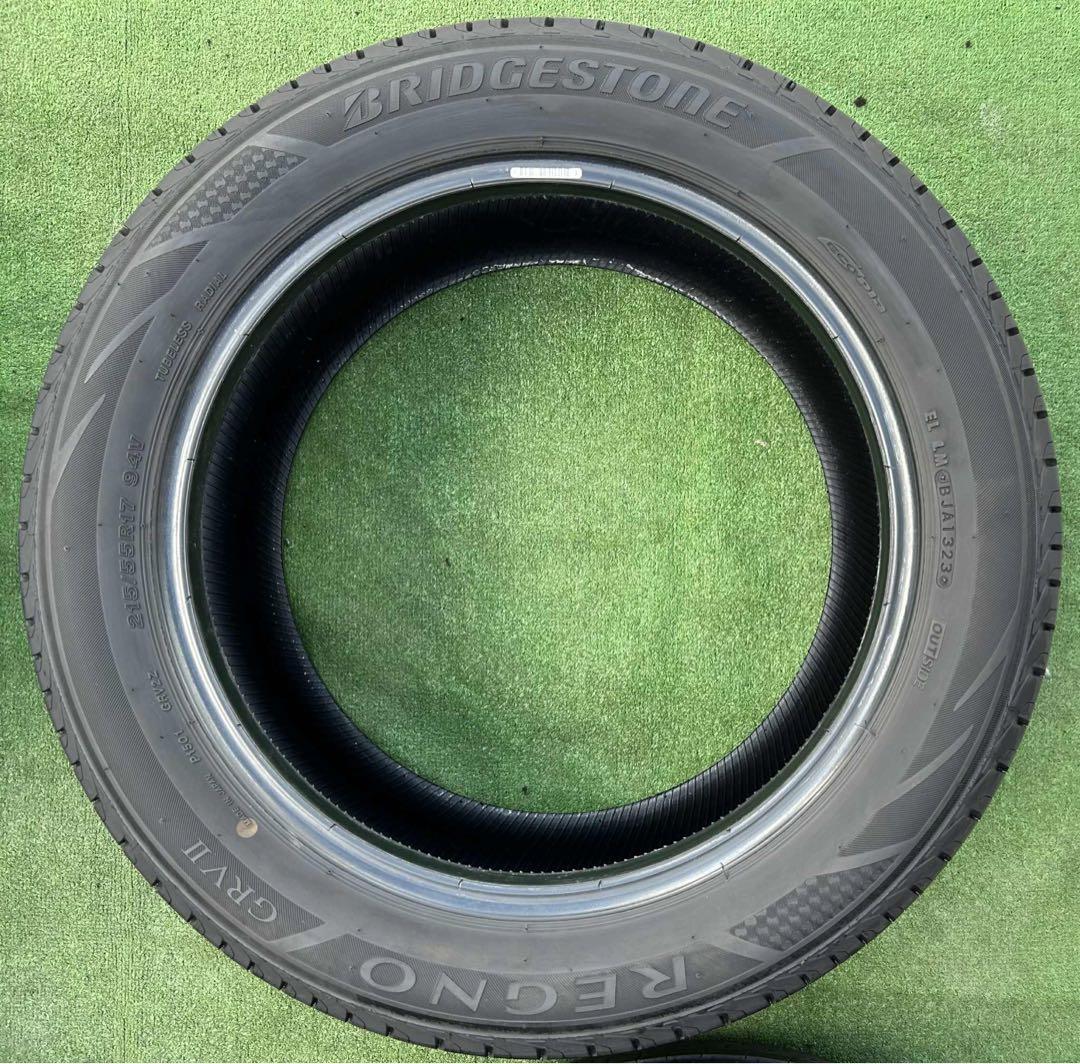 215/55 R17 BRIDGESTONE REGNOラジアルタイヤ2023年