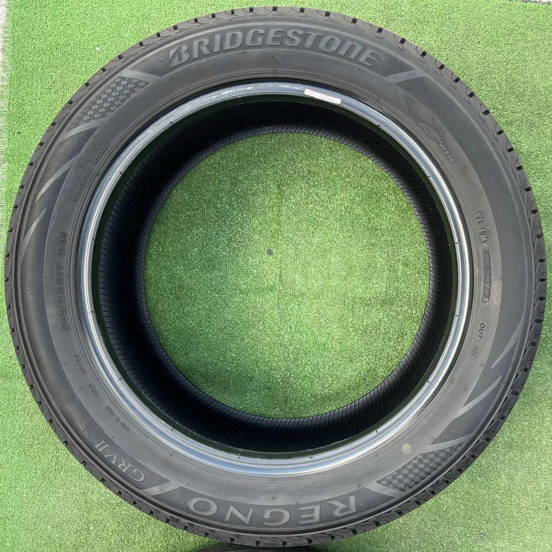 215/55 R17 BRIDGESTONE REGNOラジアルタイヤ2023年