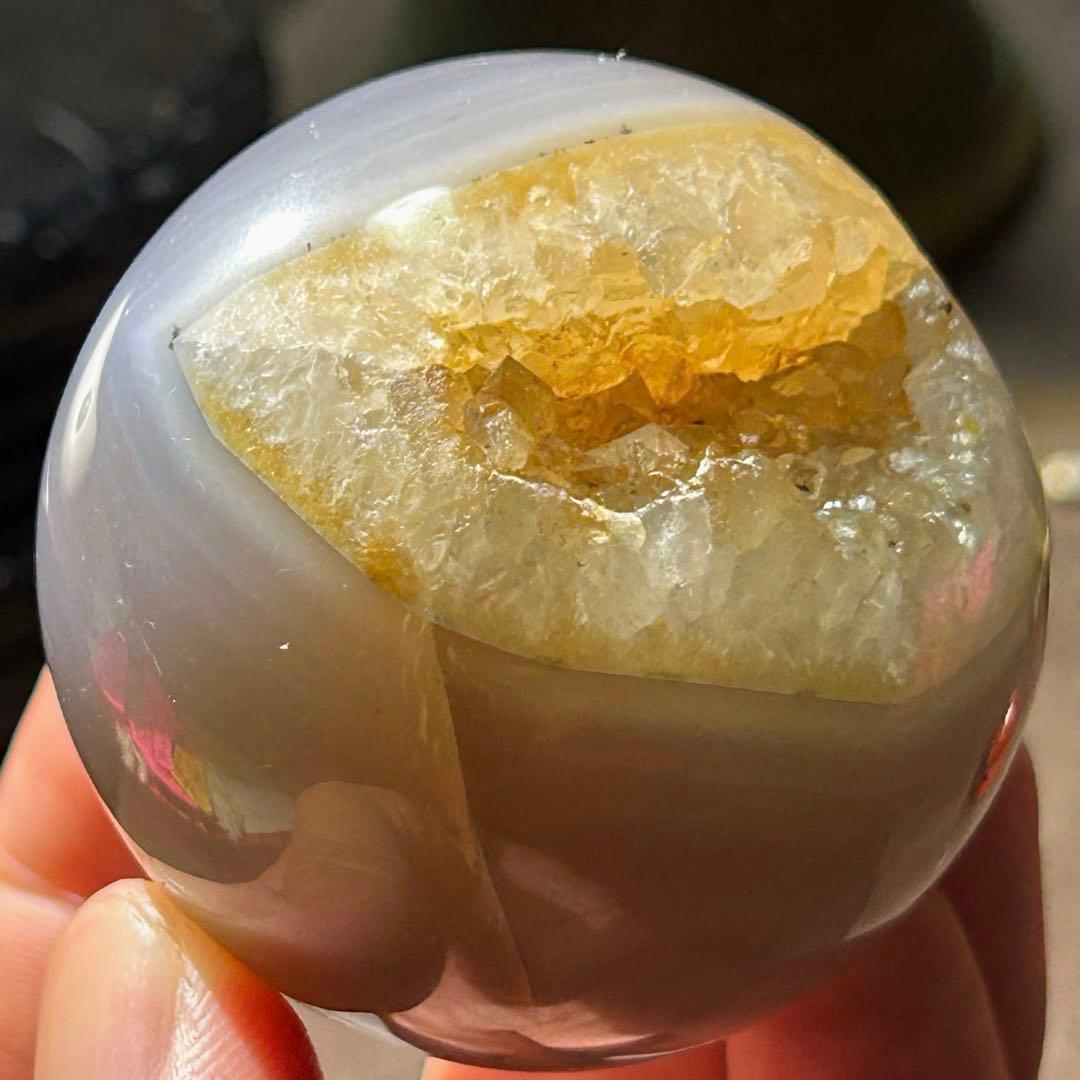 ☆別格高級品！福運大黒秘宝⑧！水晶　アゲート　クラスター　原石　ドーム　置物