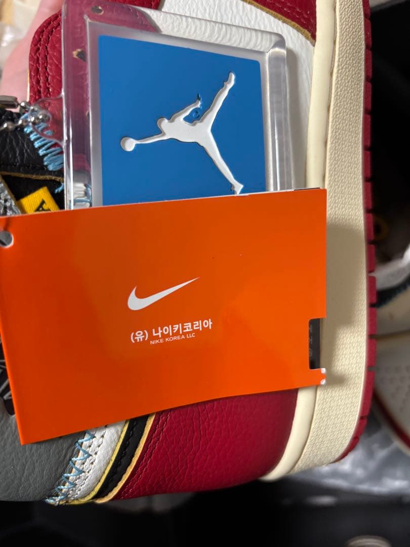 e*3様 ユニオン × ナイキ エアジョーダン1 レトロ ハイ OG \"シカゴ/