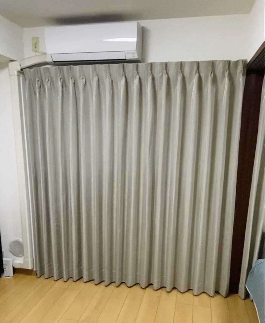 ニトリ　オーダーレースカーテンセット①