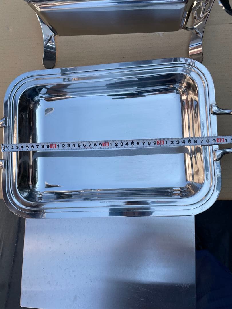 角チェーフィングディッシュ