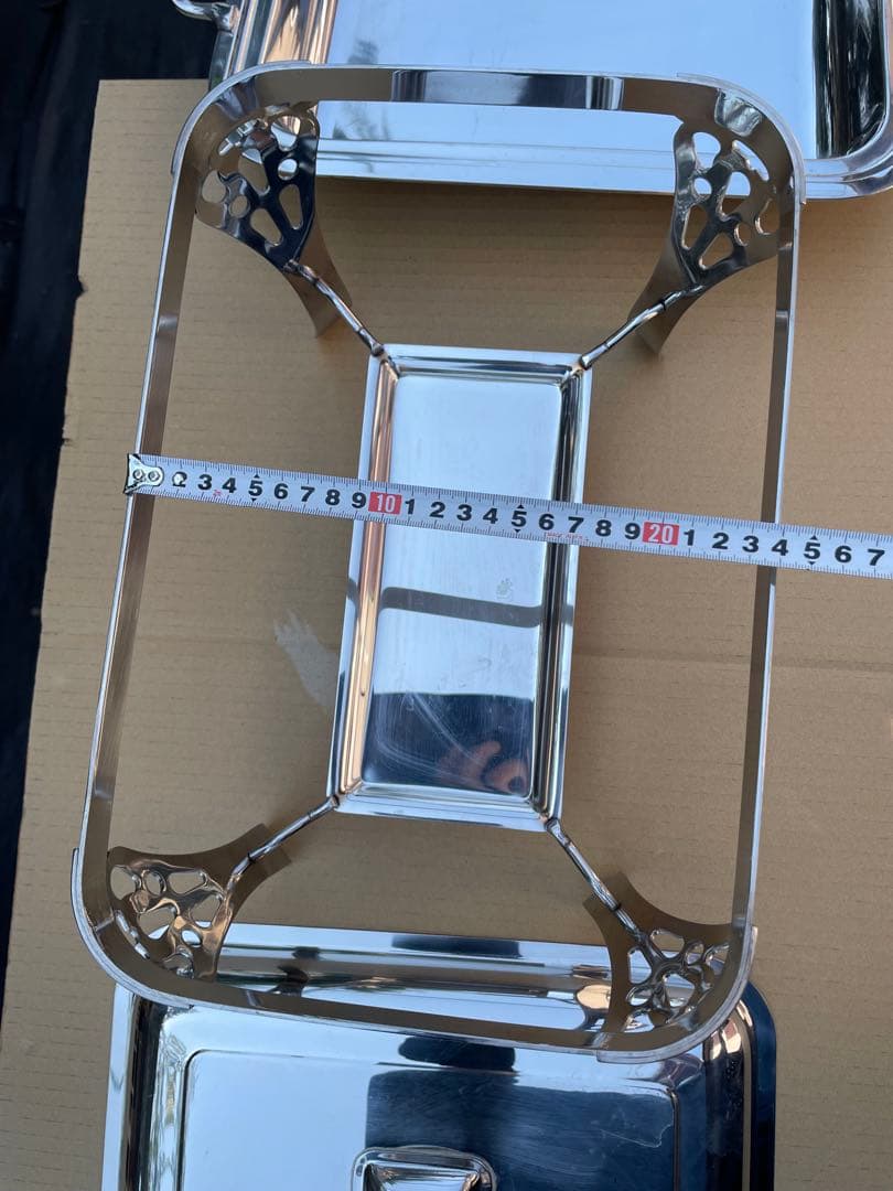 角チェーフィングディッシュ