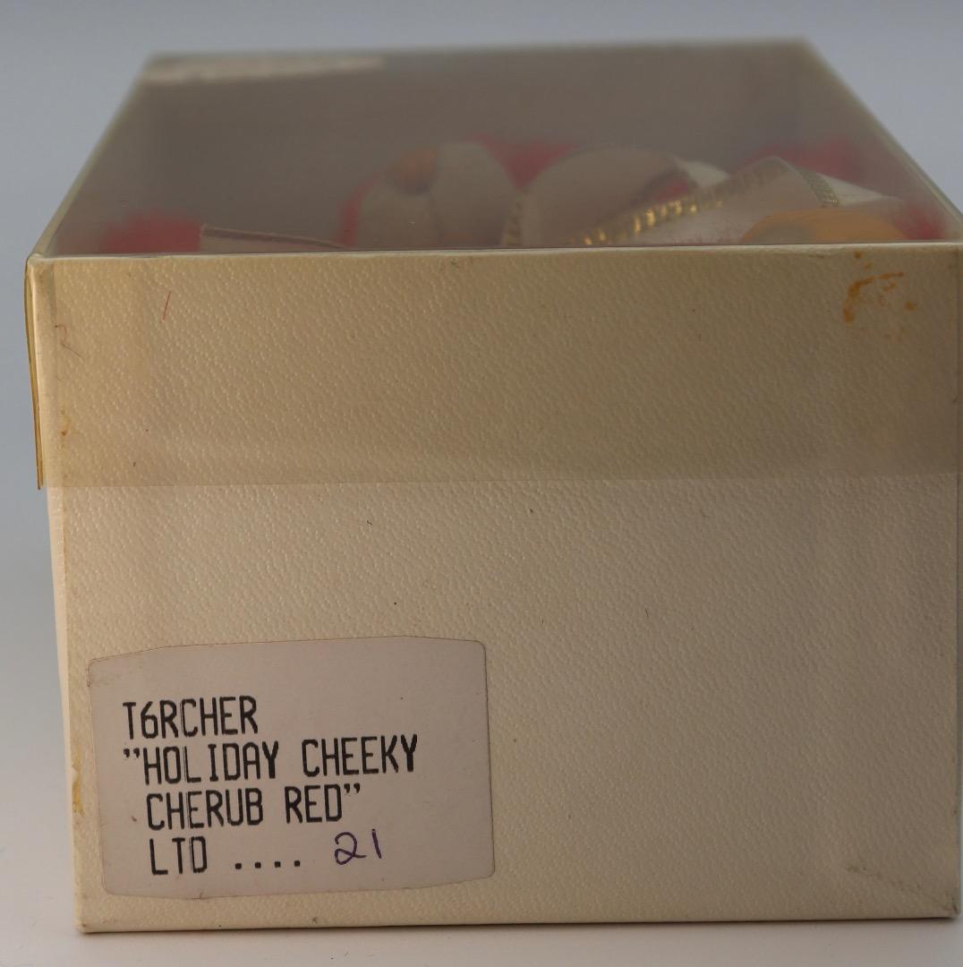 HOLIDAY CHEEKY CHERUB RED アメリカ限定マイクロチーキー