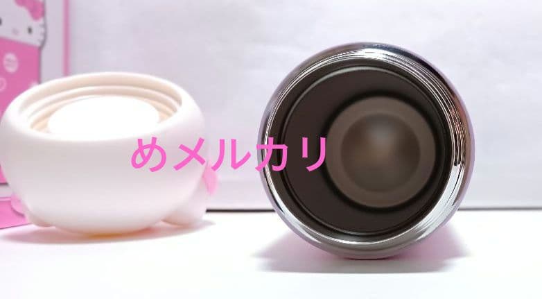 サンリオ ハローキティ フェイス型 ステンレスボトル ピンク