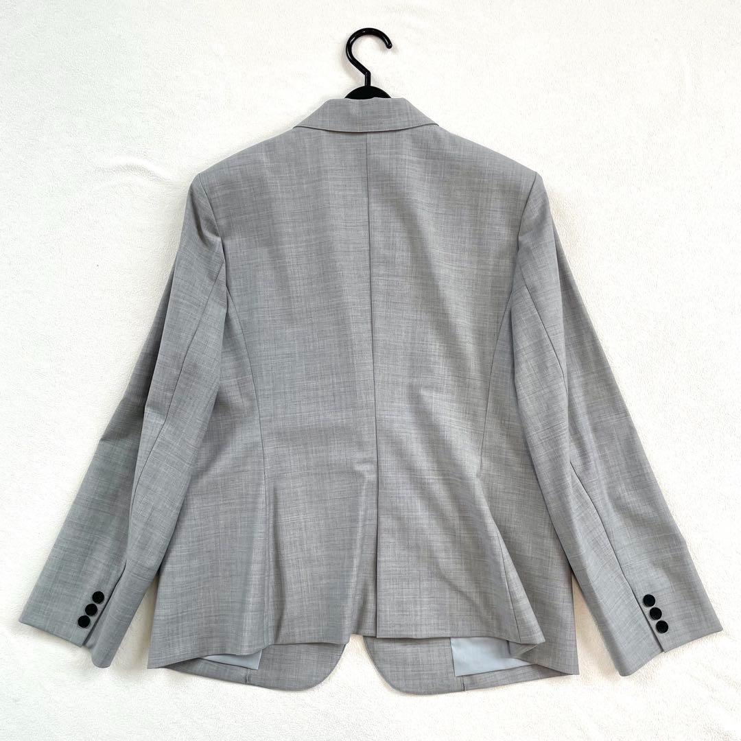 【極美品・未使用級】インディヴィ YUNSA 洗える パンツスーツ セットアップ