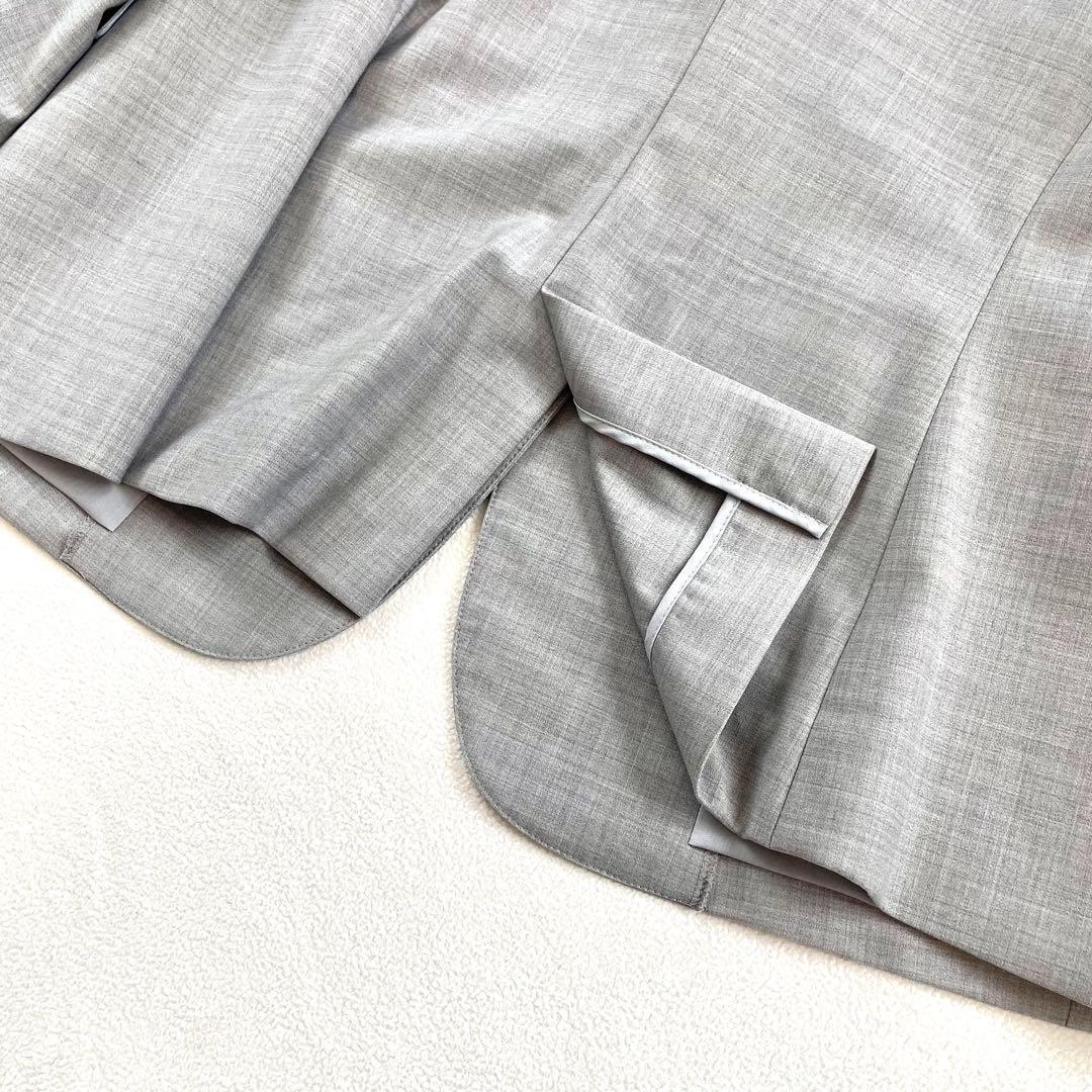 【極美品・未使用級】インディヴィ YUNSA 洗える パンツスーツ セットアップ