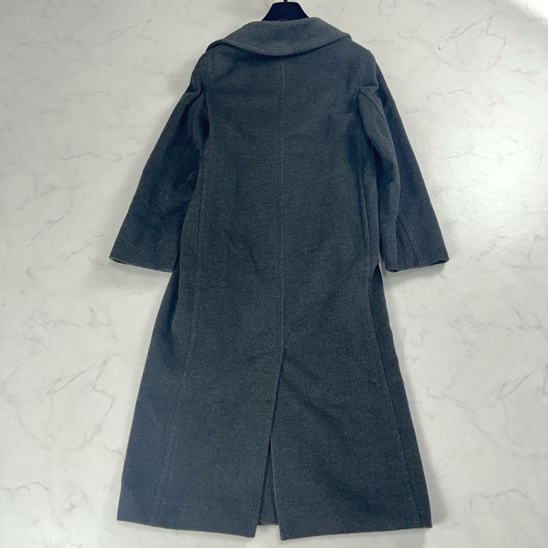MAX&Co. マキシ丈チェスターコート アンゴラ×ヴァージンウール